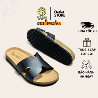  Dép Đế Trấu Quai Ngang Nam Nữ Dép Chữ H Đế Trấu Unisex Cao Cấp Nhẹ Đi Siêu Êm Chân Màu Đen Trắng Dép Xuất Xịn YAMI 