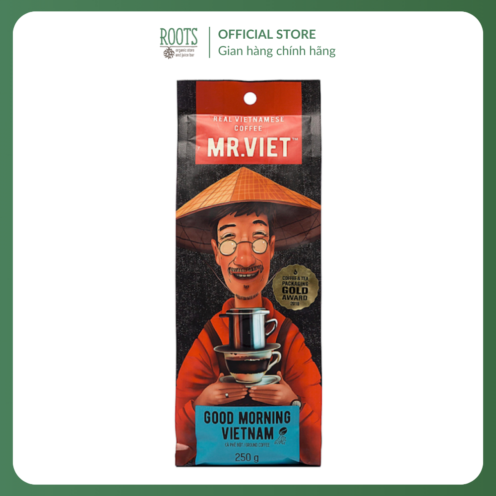 (Ship hỏa tốc) MR. VIET - Good Morning Vietnam Cà Phê Rang Xay, Good Morning Vietnam Ground Coffee, 