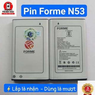 Pin hãng FORME N53  - Dung lượng 1000mAh- Bảo hành 3 tháng