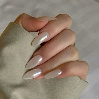  Nailbox thạch gạo tráng gương JUNLY - nail box thiết kế móng giả tráng gương ánh trai đơn giản đi học đi chơi 163 