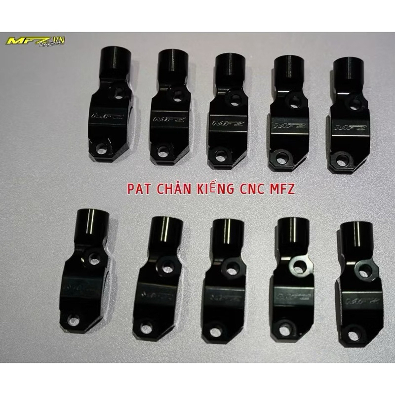 Pát chân kính MFZ rời cnc - pas chân gương cnc MFZ chân xéo gắn cho các dòng tay côn MFZ