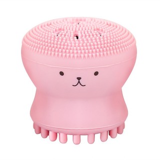 Cọ Rửa Mặt Bạch Tuộc Silicon Massage Làm Sạch Sâu Cho Da Mặt Dịu Nhẹ Dễ Sử Dụng