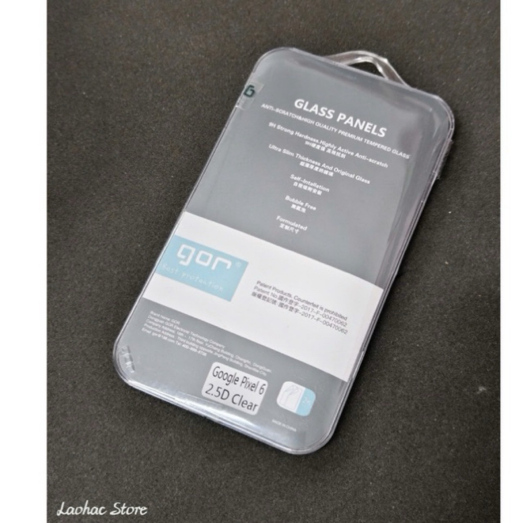 [LaoHac Store] Cường Lực Gor Google Pixel 6 ( Trong Suốt )