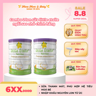 (Deal 9/9 2 lon tặng 1 quà) Combo 2 lon sữa ngôi sao nhỏ Little Etoile chính hãng