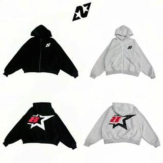 Áo Hoodie Nỉ Bông Dầy Đẹp 8 Ngôi Sao Cực Chất, Áo Khoác Nỉ Bông Form Unisex Cho Nam Nữ