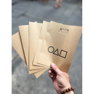 COMBO 500 túi giấy A5 có quai