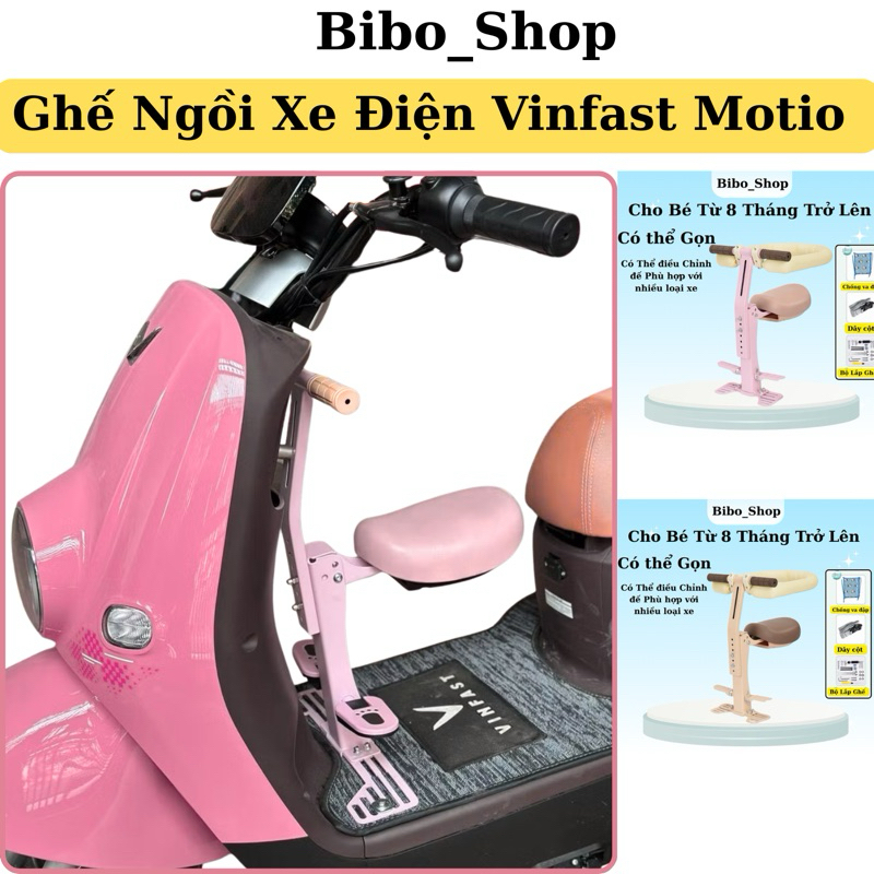 Ghế Xe Điện VinFast Motio – Êm Mông, Ngồi Lâu Không Mỏi