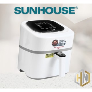 Nồi chiên không dầu 4.5l sunhouse mama shd4086w - bảo hành 24 tháng