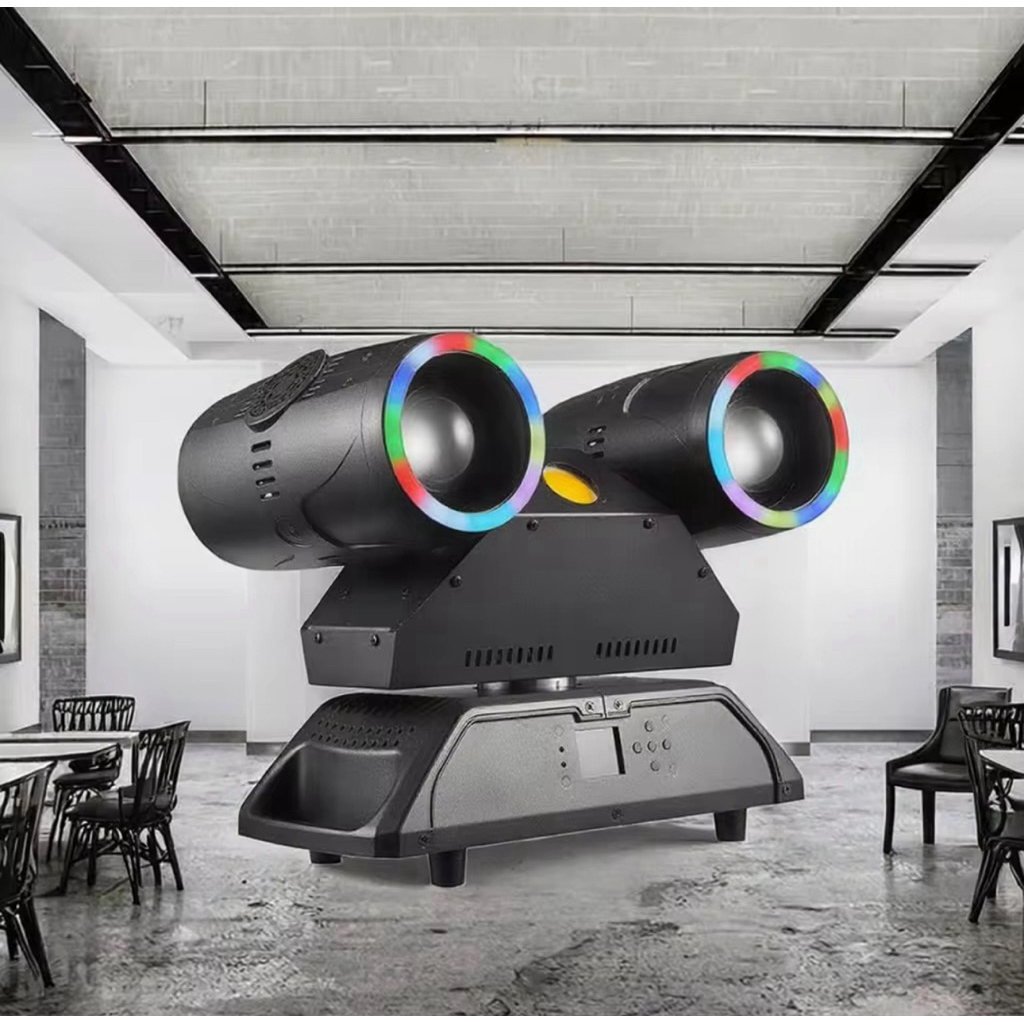 Đèn sân khấu tiệc DJ Disco Led RGB 400W Rgbw Beam Đèn Moving Head DMX vàng