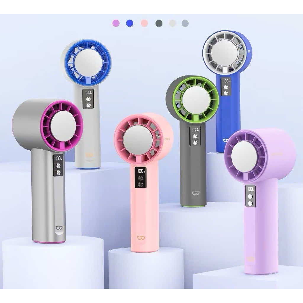 {HOẢ TỐC} Quạt Cầm Tay Sò Lạnh + Tặng STiCKER Chính Hãng GOJODOQ. Full Box Kèm dây sạc và dây đeo | BigBuy360 - bigbuy360.vn