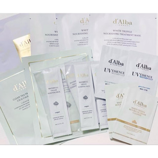 Sample dAlba Minisize Kem chống nắng Kem dưỡng, Toner Vita Toning phù hợp đi du lịch