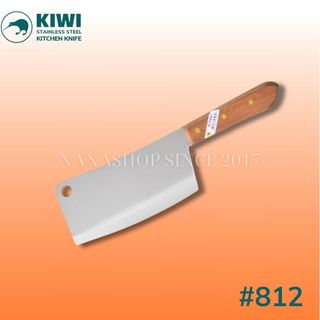 Dao làm bếp băm chặt cán gỗ chính hãng Thái Lan Kiwi mã 812