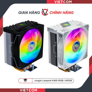 Tản Nhiệt Khí CPU Leopard K400 RGB / ARGB - Tặng kèm keo tản nhiệt