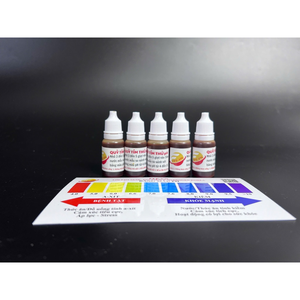 Dung Dịch Test Nước Kiềm (test PH), Dung dịch test độ ph của nước, test nước, quỳ tím test nước
