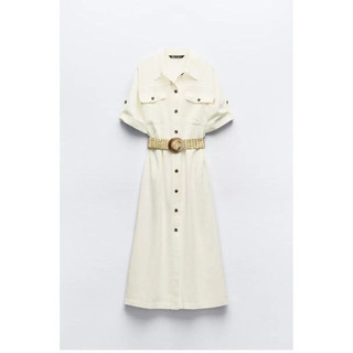 ĐẦM SƠ MI MAXI ZARA XUẤT