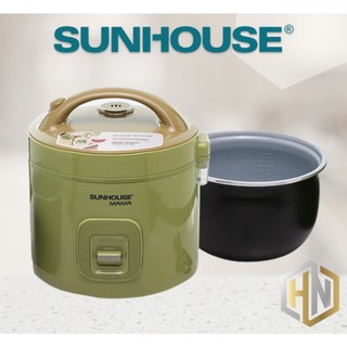 Nồi cơm điện 1.8l sunhouse mama shd8665g - bảo hành 24 tháng