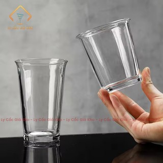  COMBO 6 LY - Ly Thủy Tinh cao cấp cho quán cafe Ly thủy tinh trơn loe miệng 