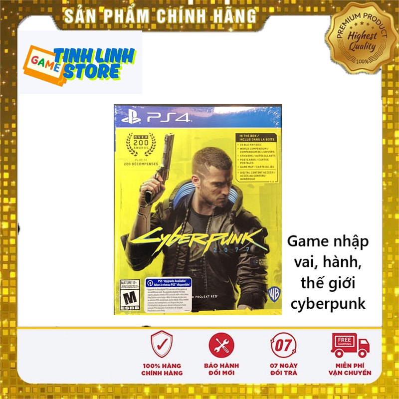 Đĩa Game PS4 Cyberpunk 2077