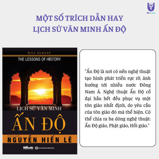 Sách - Lịch Sử Văn Minh Ấn Độ - Hành Trình Khám Phá Nền Văn Hóa, Tư Tưởng Và Tôn Giáo Cổ Đại