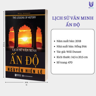 Sách - Lịch Sử Văn Minh Ấn Độ - Hành Trình Khám Phá Nền Văn Hóa, Tư Tưởng Và Tôn Giáo Cổ Đại