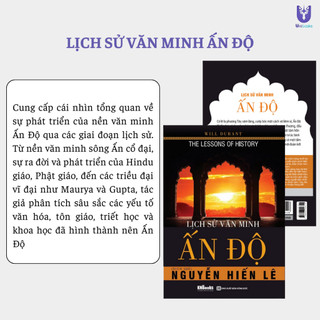 Sách - Lịch Sử Văn Minh Ấn Độ - Hành Trình Khám Phá Nền Văn Hóa, Tư Tưởng Và Tôn Giáo Cổ Đại