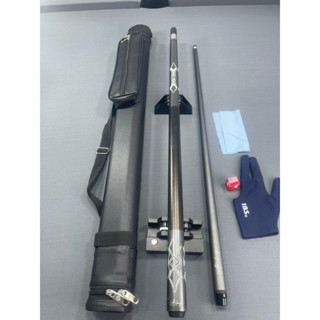 Cơ bida lỗ, líp, 3C, cơ bida cacbon, cơ bida phủ RUBY XÁM-X đã lên kính trợ lực