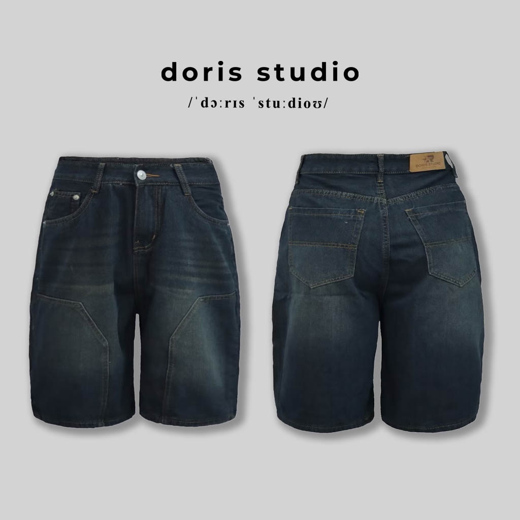 Doris / Quần Short Lửng DORIS BASIC JEANS / From unisex