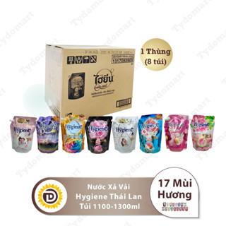 1 Thùng Nước Xả Xải Hygiene Thái lan Đậm Đặc Túi Dung Tích 1100-1300ml/ túi (8 túi/thùng)