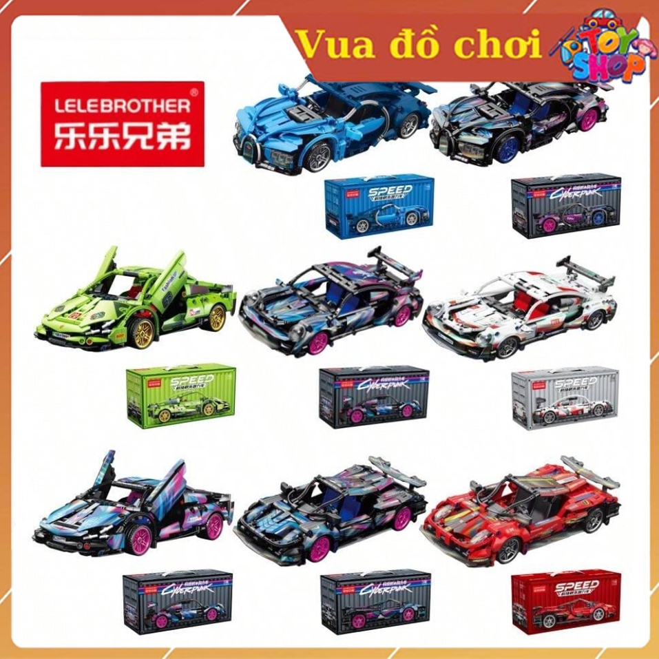 [Xe Động Cơ] Mô hình lắp ráp siêu xe Lambo 911 SP3