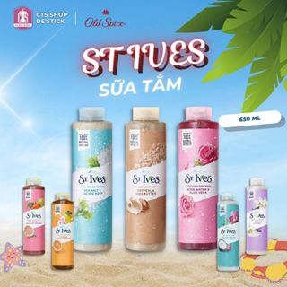  CTS - Sữa tắm St Ives dưỡng da tẩy tế bào chết 650ml ST650 