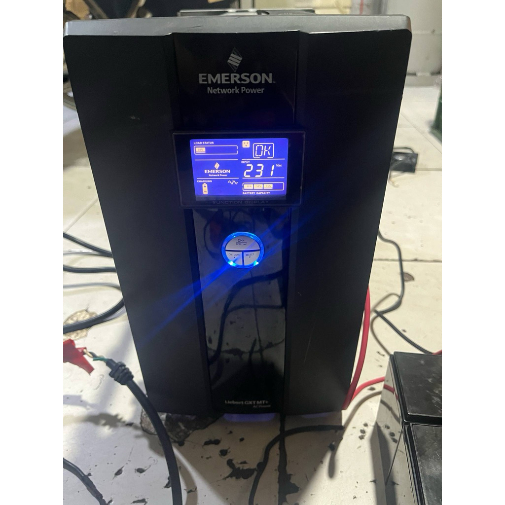 UPS EMERSON online 1kva 800w sin chuẩn có LCD