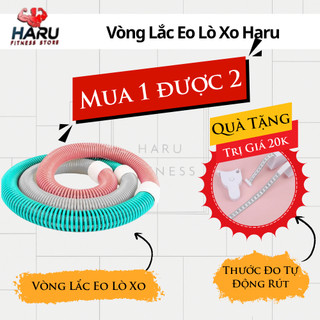  Vòng Lắc Eo Haru Lò Xo Bọc Nhựa Mềm Bên Ngoài Giảm Mỡ Bụng Eo Thon Tại Nhà HR15 