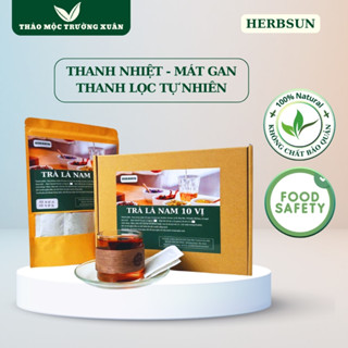  COMBO 120 gói trà Lá nam 10 vị mát gan thanh nhiệt  giảm mụn sáng da trà thơm dịu đậm vị 