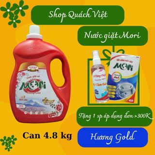  Nước giặt cao cấp MORI - Gold plus extra dung tích 5L 