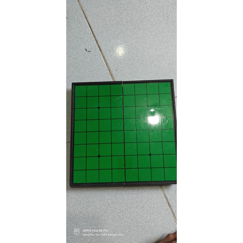 hộp cờ Othello từ tính Nhật Bản thiếu 1 khay cờ