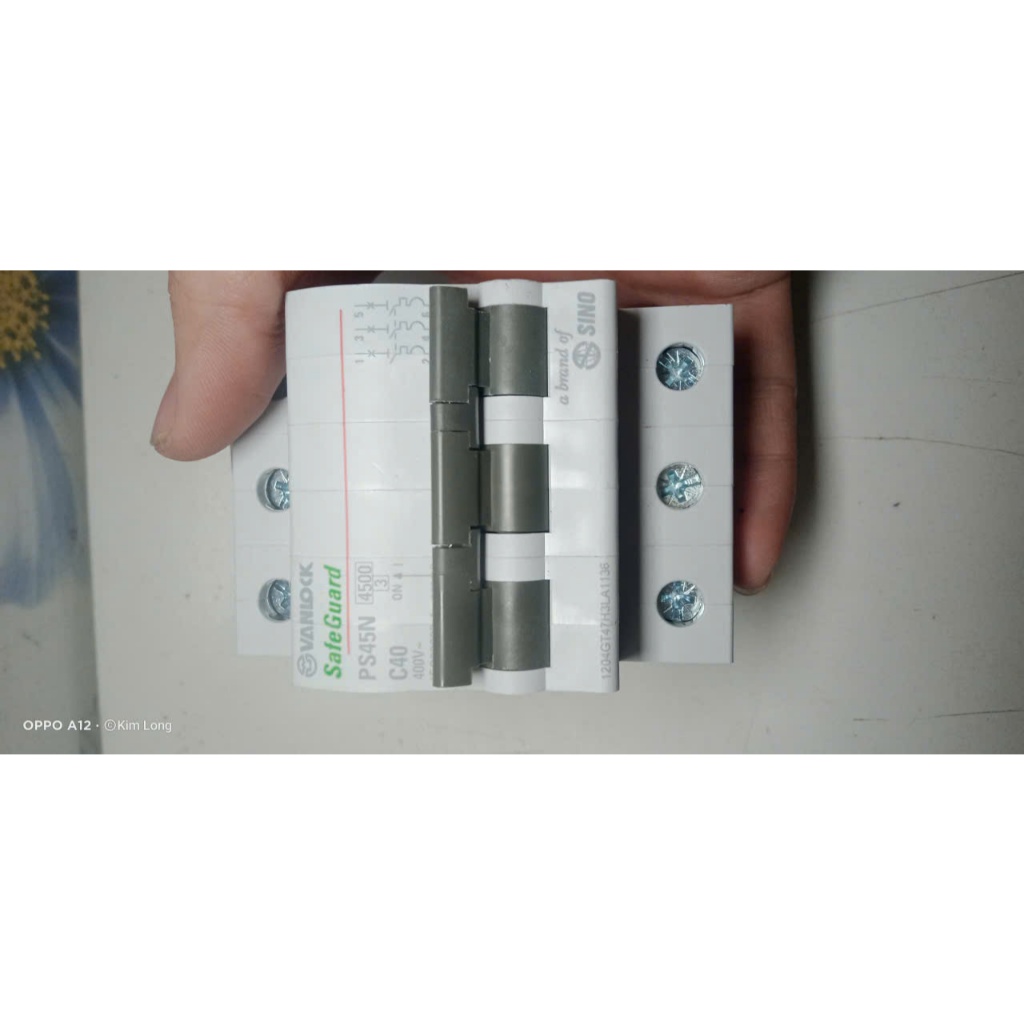 Cầu dao tự động Sino MCB 3P/40A