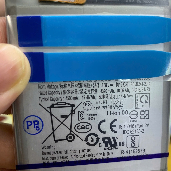Pin điện thoại Samsung Note 20 Ultra, G985, EB-BN985ABY, 4370mAh, bảo hành 3 tháng