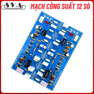 MẠCH CÔNG SUẤT 12 SÒ- xanh