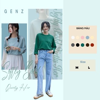 ÁO THUN BABYTEE  TAY DÀI TRƠN  ĐỦ MÀU  VẢI  COTTON MỀM MỊN THOÁNG MÁT DỄ PHỐI ĐỒ FW25 Cổ Tròn