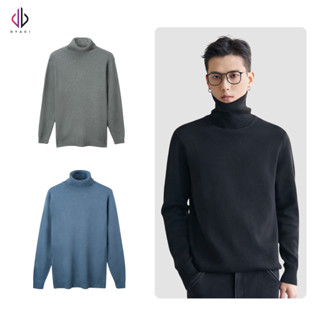 Áo Len Nam Cổ Lọ Quảng Châu Form Basic DYACI Dài Tay Thu Đông Nhiều Màu Dày Ấm Giữ Nhiệt Hàn Quốc AL83