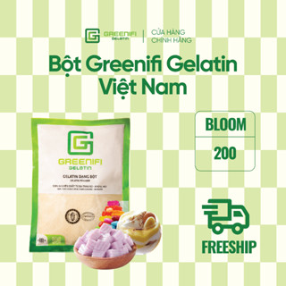 Bột Gelatin Việt Nam - chuyên dùng làm Panna Cotta, Pudding, Sữa chua, bánh Mousse B200