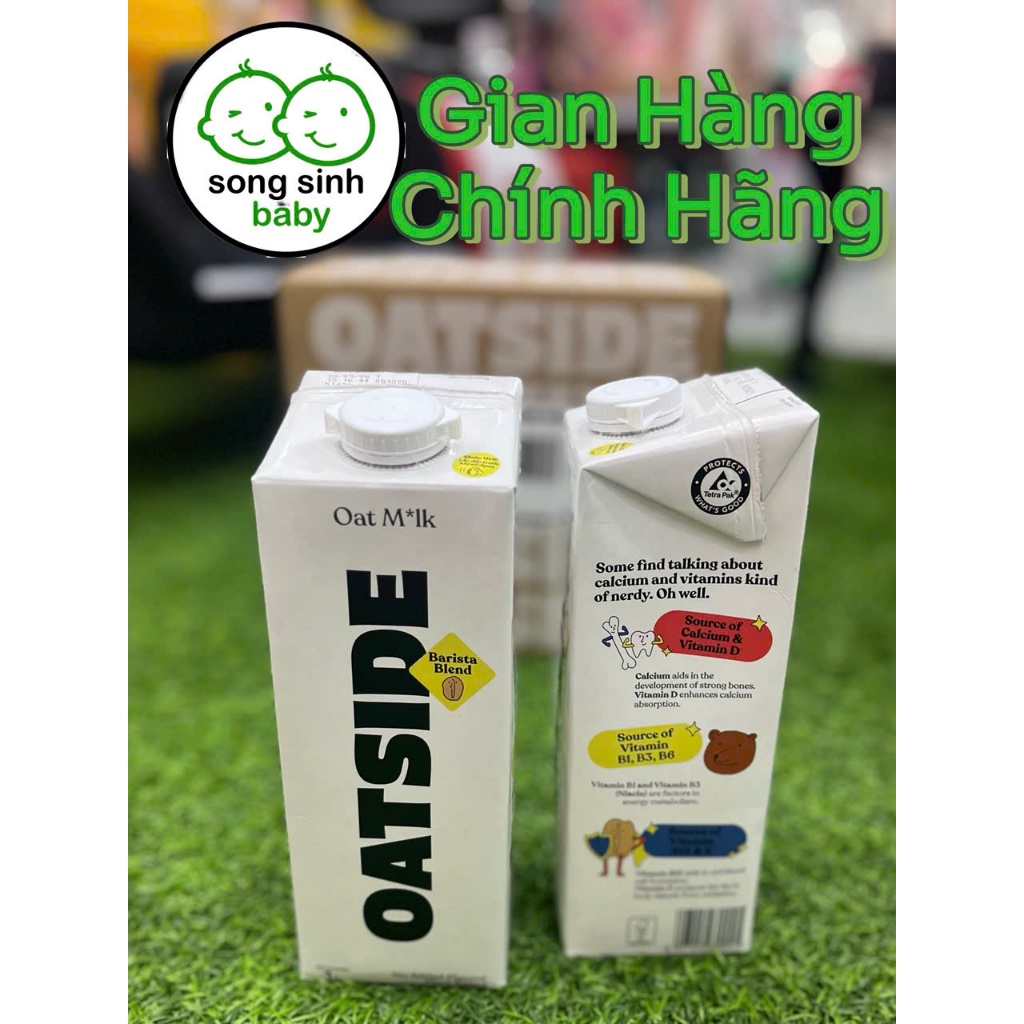 Sữa Yến Mạch OATSIDE Barista Oat Milk 1L