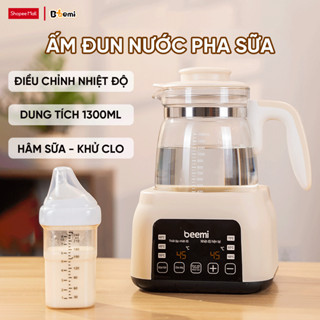 Ấm Đun Nước Pha Sữa Beemi, Khử Clo, Ấm Hâm Sữa Kèm Khay Hâm Tiếng Việt, Ấm Siêu Tốc Giữ Nhiệt, Máy Tiệt Trùng Bình Sữa