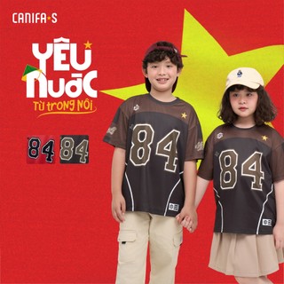  Áo phông Việt Nam +84 unisex trẻ em CANIFA S áo thun mừng Quốc khánh 2 9 GG 3TS25S015 