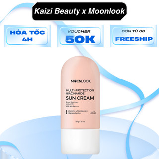 Kem Chống Nắng Phổ Rộng Hỗ Trợ Dưỡng Trắng Da Moonlook (Mẫu Mới) 50g
