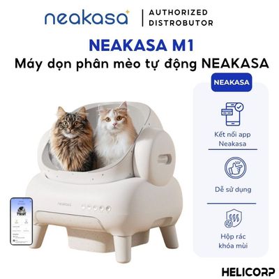 [Size To] Máy dọn cát mèo, máy dọn phân mèo NEAKASA M1 Thiết kế OPEN-TOP Chuyên Dùng Cho Mèo Lớn
