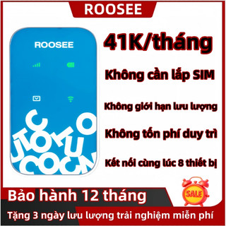  Bộ Phát Wifi Di Động Cầm Tay Dùng SIM 4G LTE Màn Ứng Kết Nối 8  Thiết Bị Roosee M610 