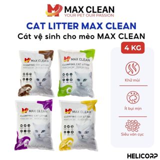 [1 TẢI = 24KG] Cát Mèo Max Clean, Cát Vệ Sinh Cho Mèo
