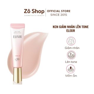   Nhập khẩu  Kem chống nắng Elixir lên tone Elixir Day Care Revolution Tone Up SPF 50+ PA++++ 35g 