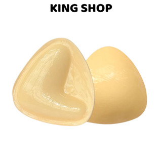  Miếng Độn Ngực Silicon Mềm Dày 3cm Siêu Nâng V1 Độn Ngực Hình V Nâng V1 Tự Nhiên King Shop D-3008 